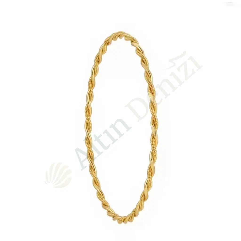 22 Ayar 10 Gram 2 li Yatırımlık Burma Bilezik