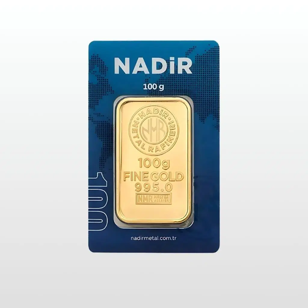 AltınDenizi Nadir 100 Gram Altın 0.995 (24 Ayar) Külçe Altın