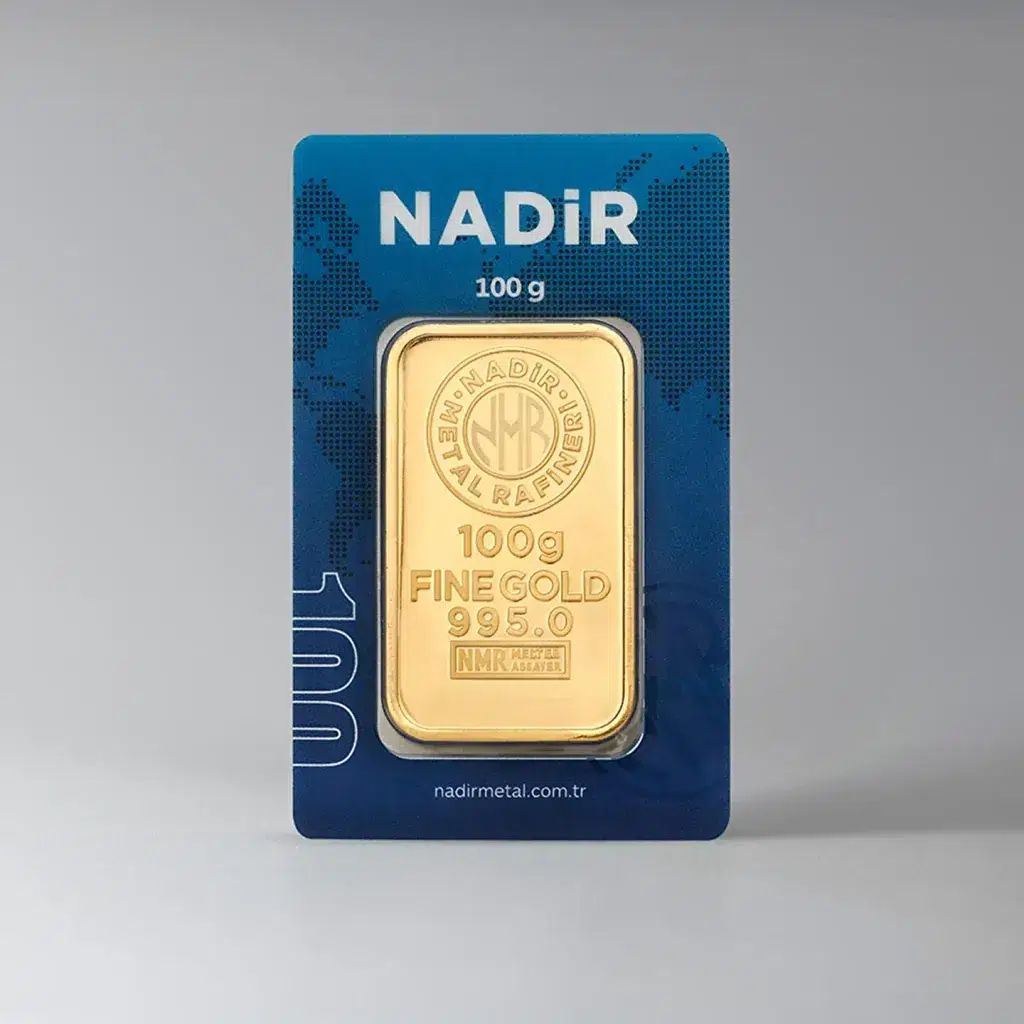 AltınDenizi Nadir 100 Gram Altın 0.995 (24 Ayar) Külçe Altın