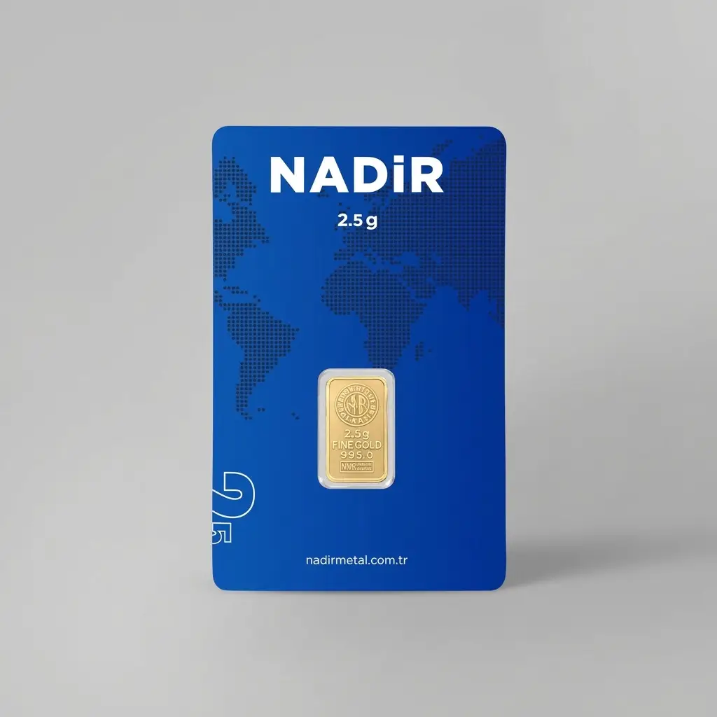 AltınDenizi Nadir 2.5 Gram Altın 0.995 (24 Ayar) Külçe Altın
