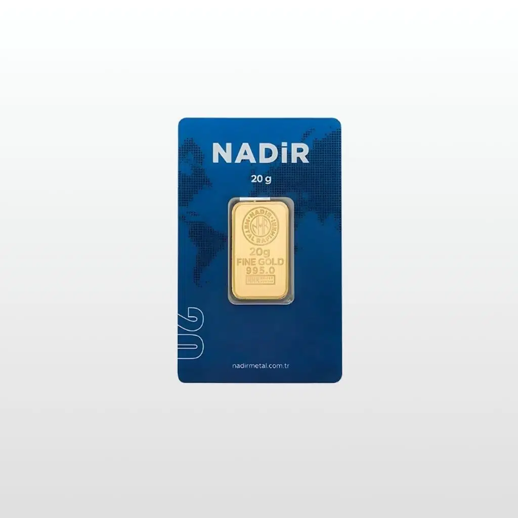 AltınDenizi Nadir 20 Gram Altın 0.995 (24 Ayar) Külçe Altın
