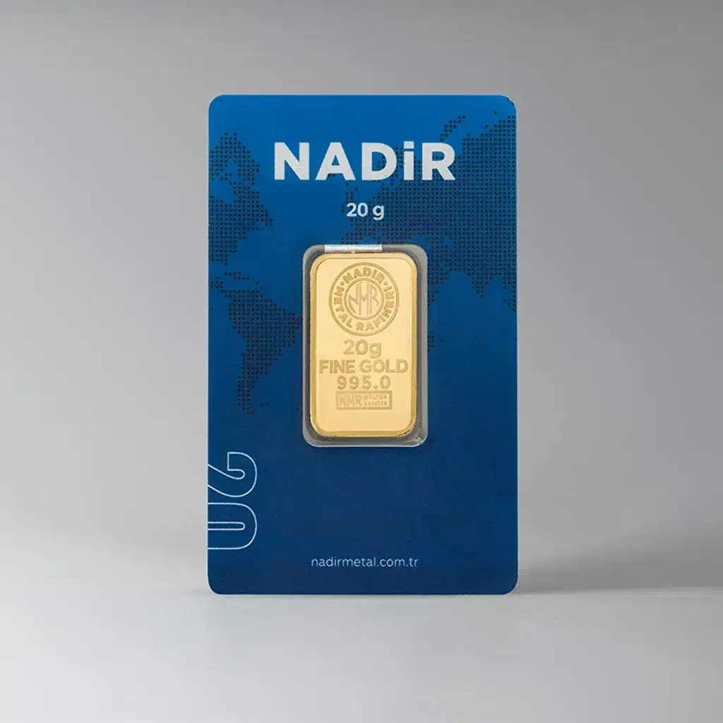 AltınDenizi Nadir 20 Gram Altın 0.995 (24 Ayar) Külçe Altın