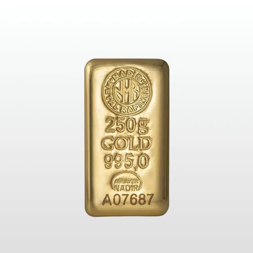 AltınDenizi Nadir 250 Gram Altın 0.995 (24 Ayar) Külçe Altın