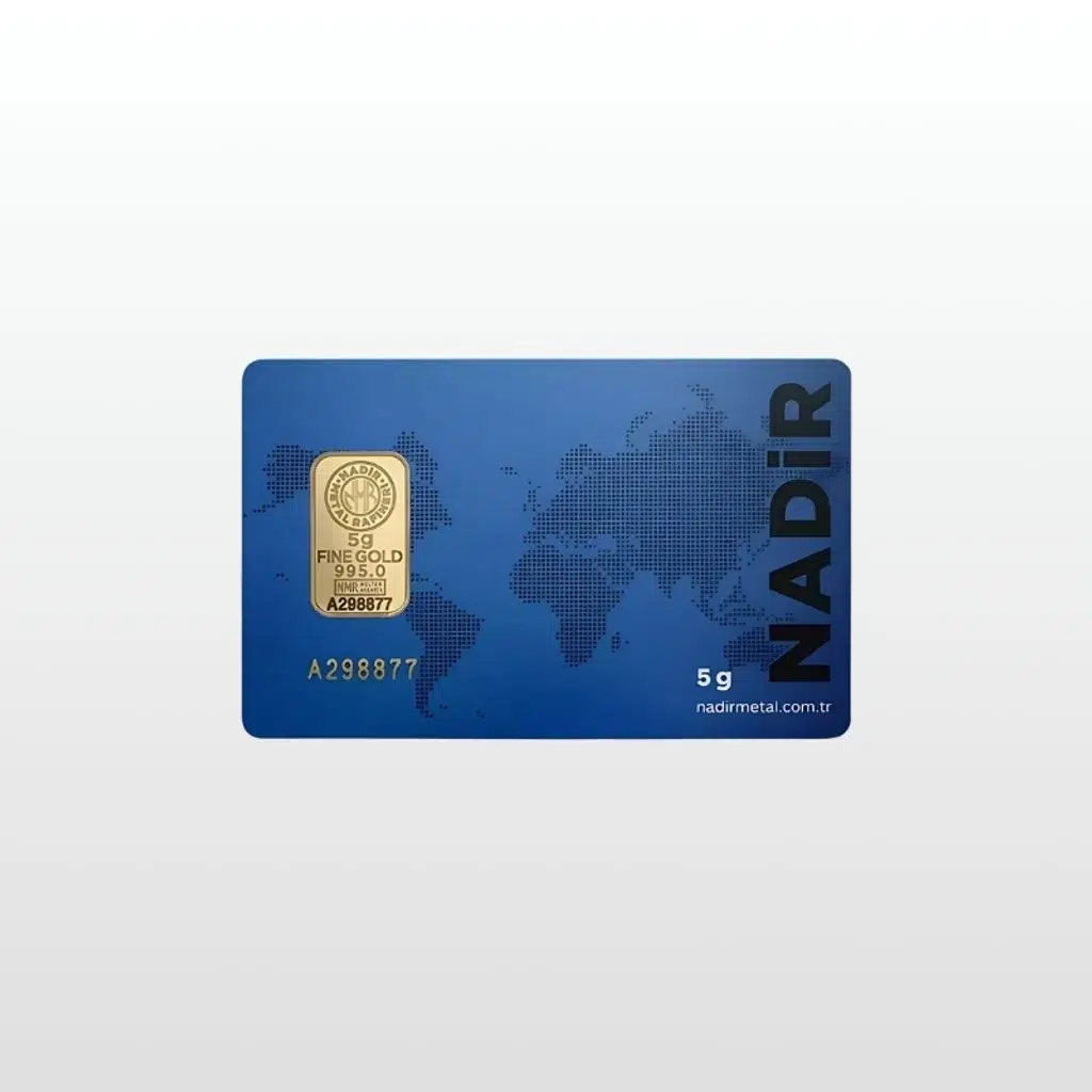 AltınDenizi Nadir 5 Gram Altın 0.995 (24 Ayar) Külçe Altın