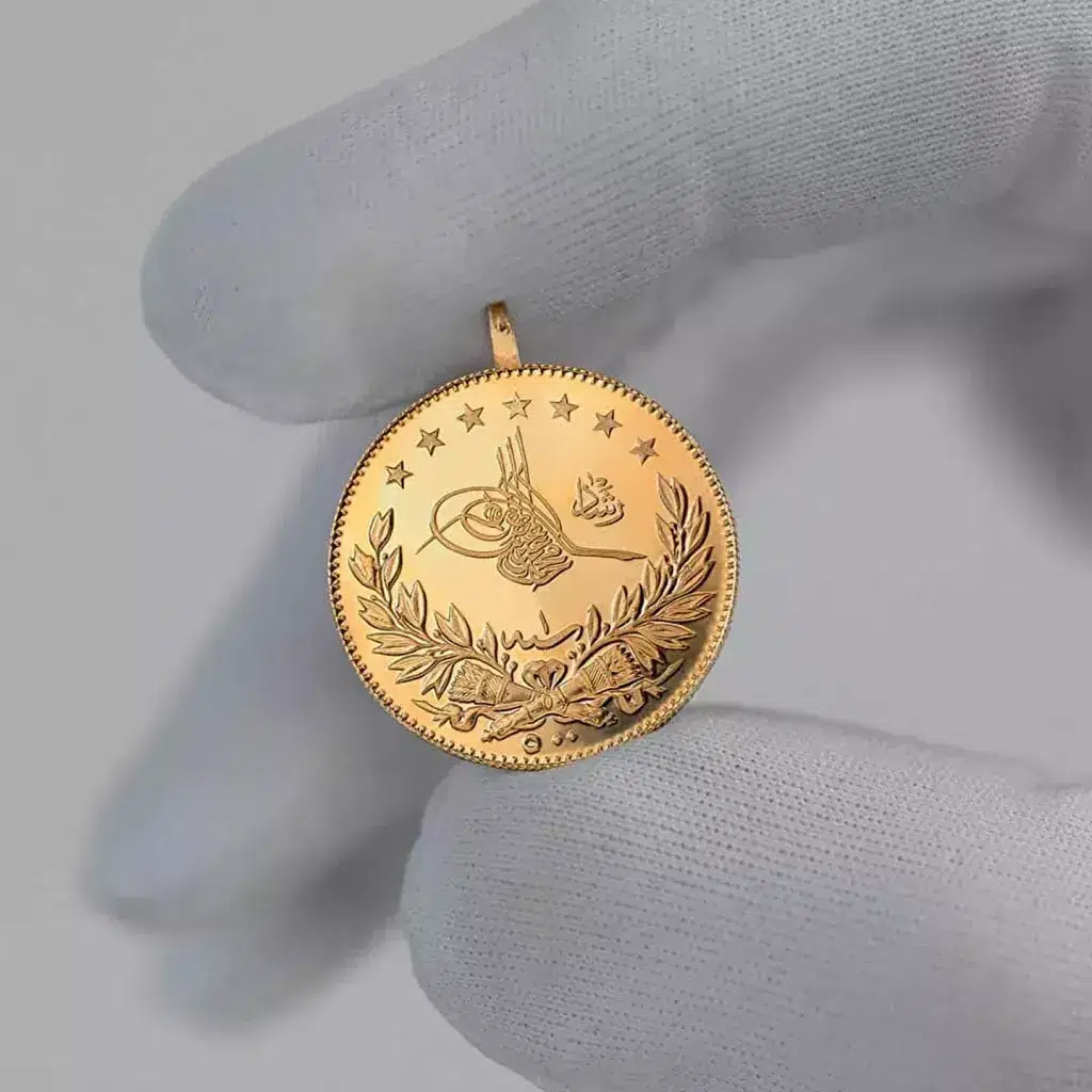 Reşat Lira Altın Darphane Basıımı Kulplu
